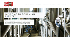 Desktop Screenshot of bohemianbrewery.com