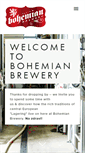 Mobile Screenshot of bohemianbrewery.com